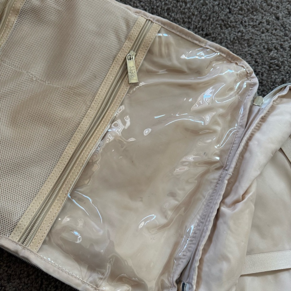 BEIS - The Travel Backpack 
in Beige - Picture 5 of 9